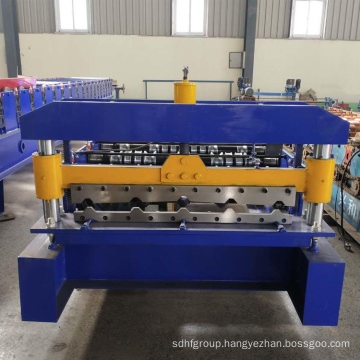 Roofing sheet production line corrugated gi roof sheet making machine